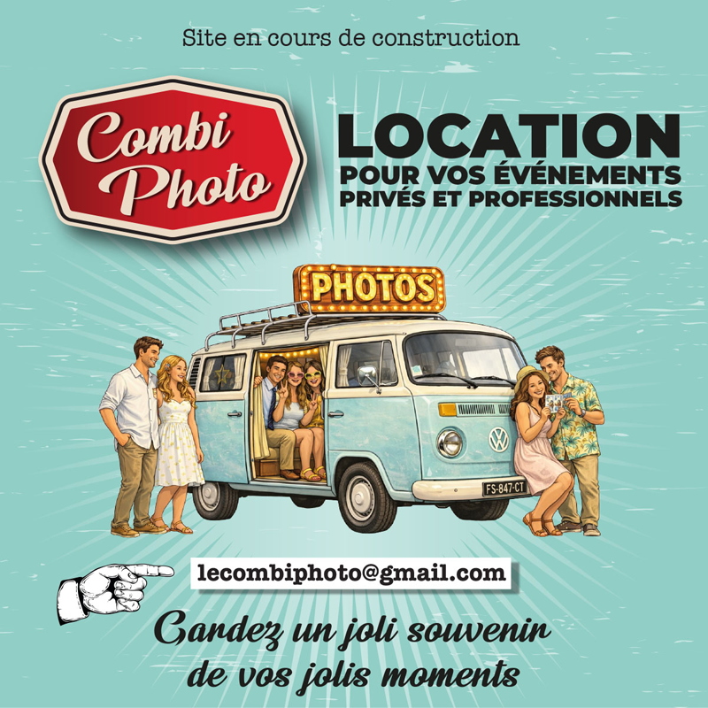 Le Combi Photo – Location de Combi Photobooth VW pour vos événements privés et professionnels